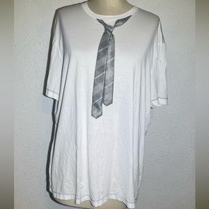 Murano fitted men’s tie tee shirt size XL